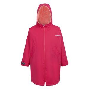 Regatta Childrens/Kids Changing Robe / Pink Potion/Pink Shell